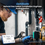 Natural Gas Indoor Installation Engineer Authorization Certificate