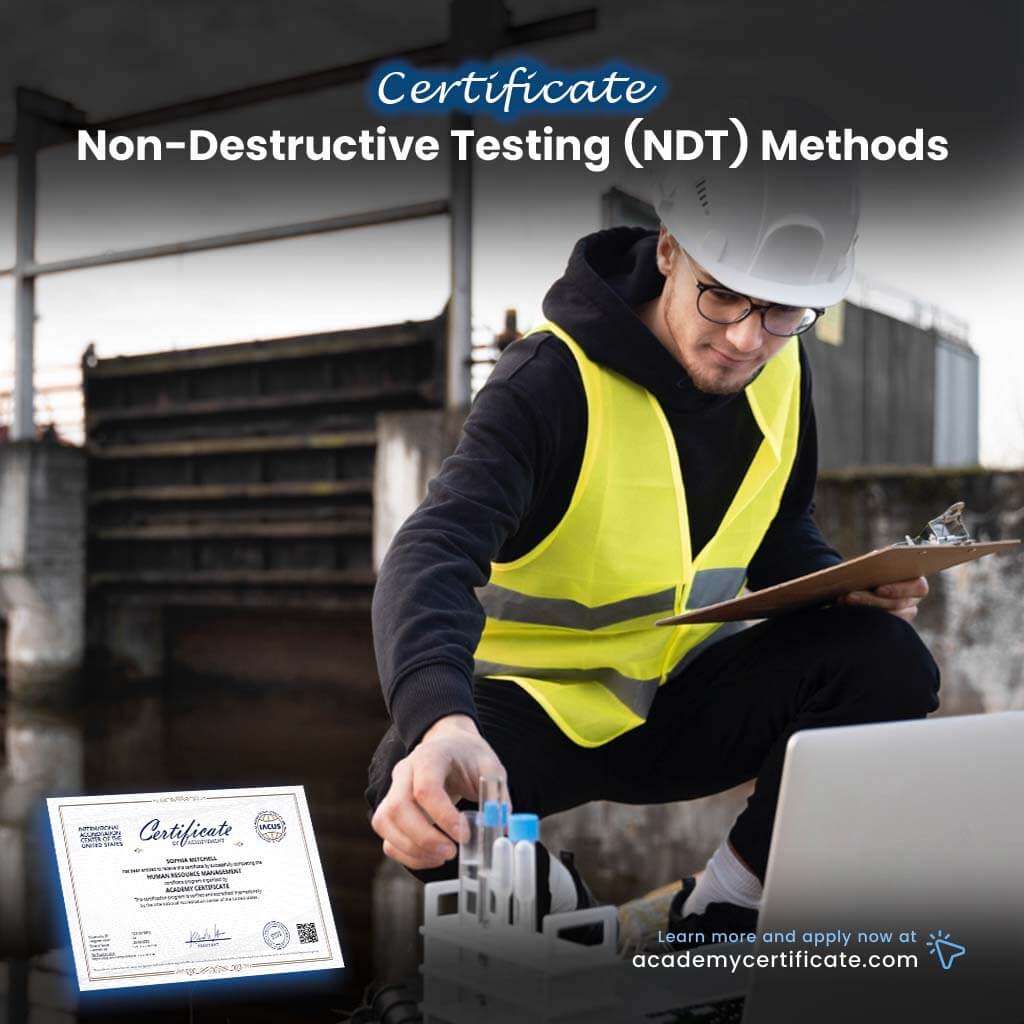 Non-Destructive Testing (NDT) Methods Certificate