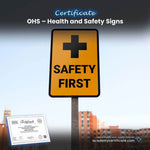OHS – Health and Safety Signs Certificate