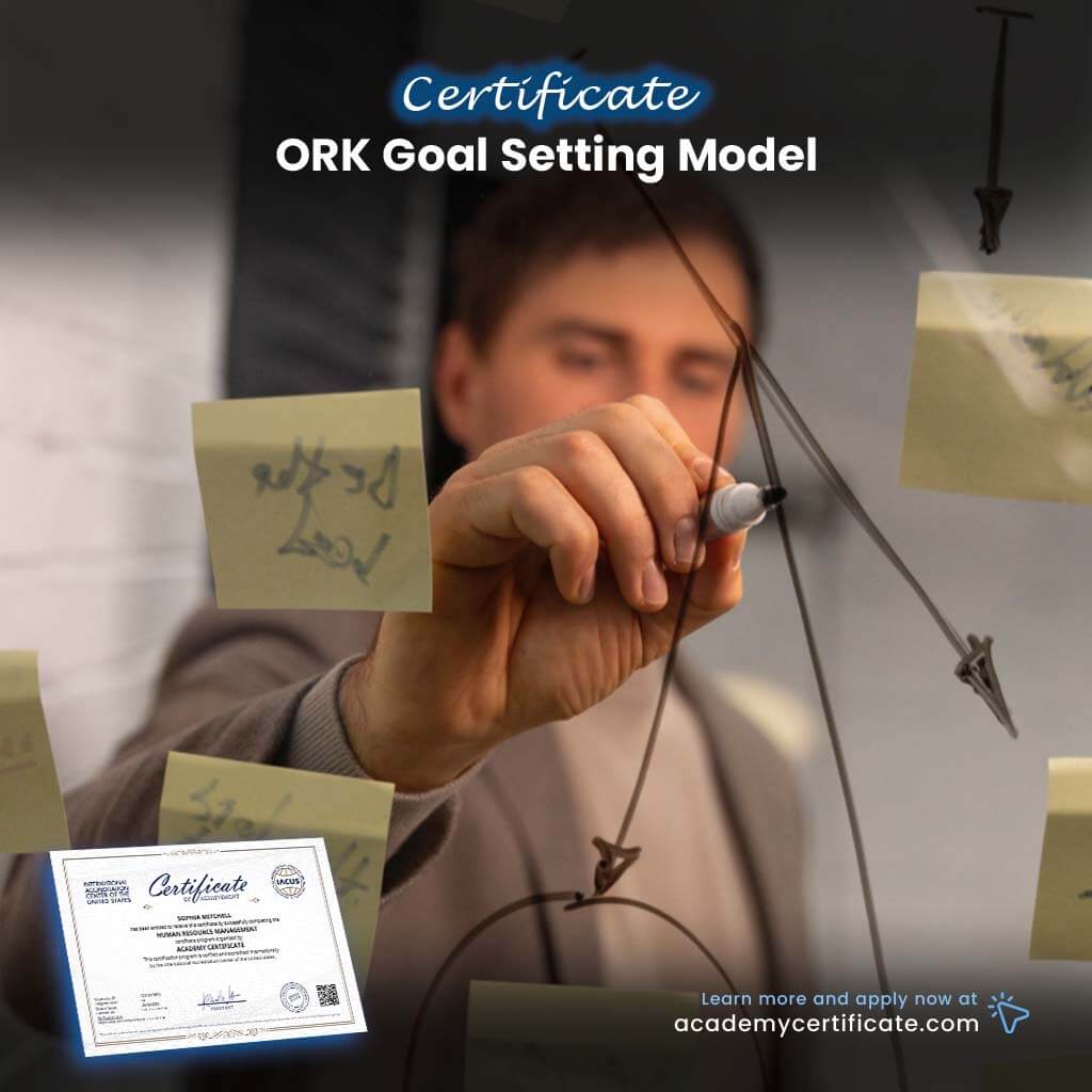 ORK Goal Setting Model Certificate