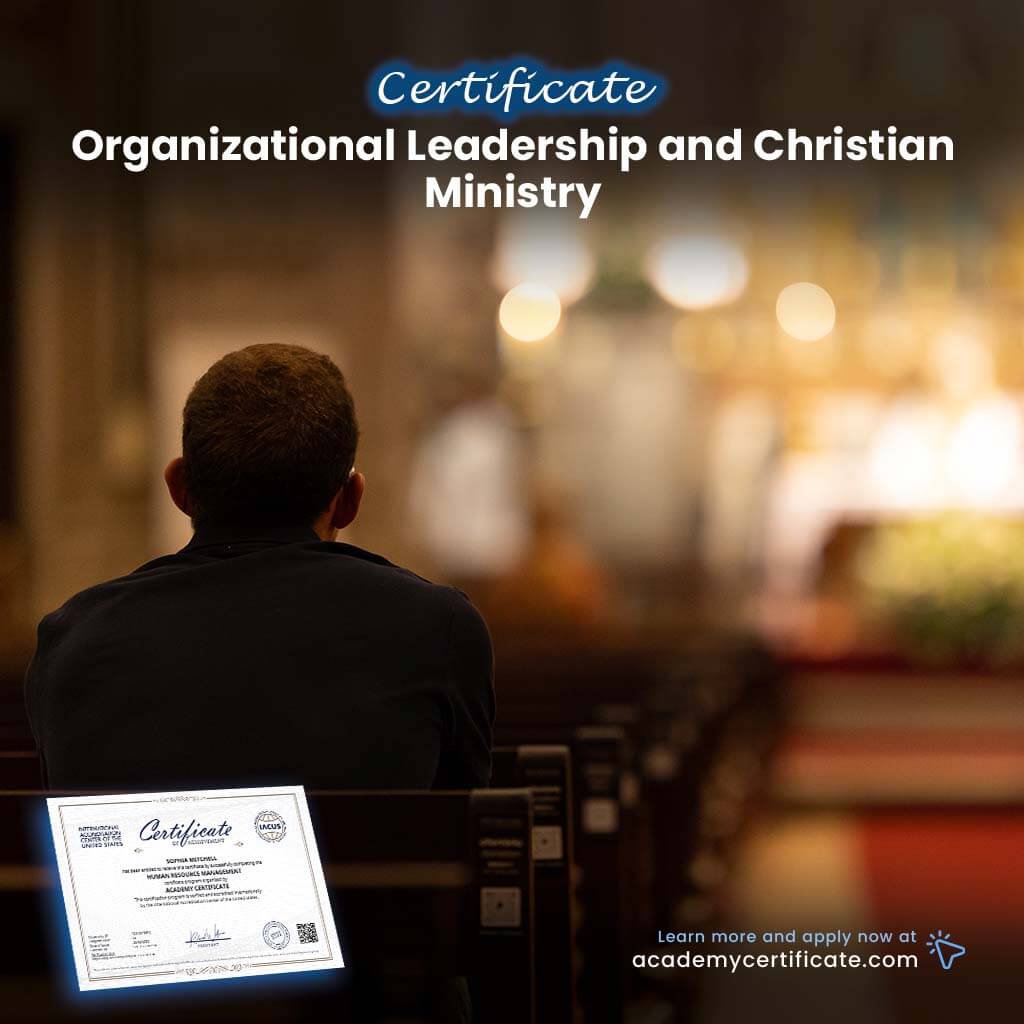 شهادة القيادة التنظيمية والخدمة المسيحية