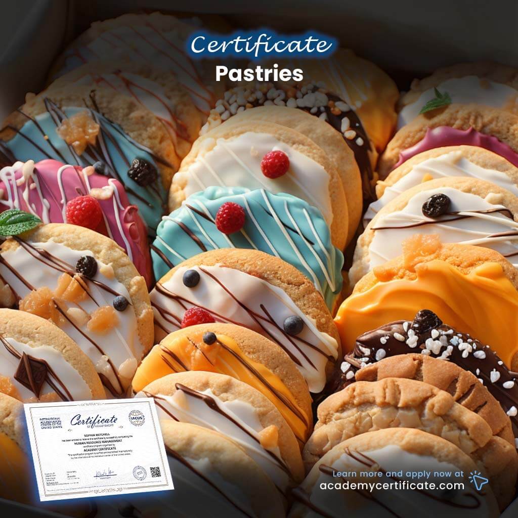 Pastries Certificate