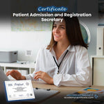Patient Admission and Registration Secretary Certificate