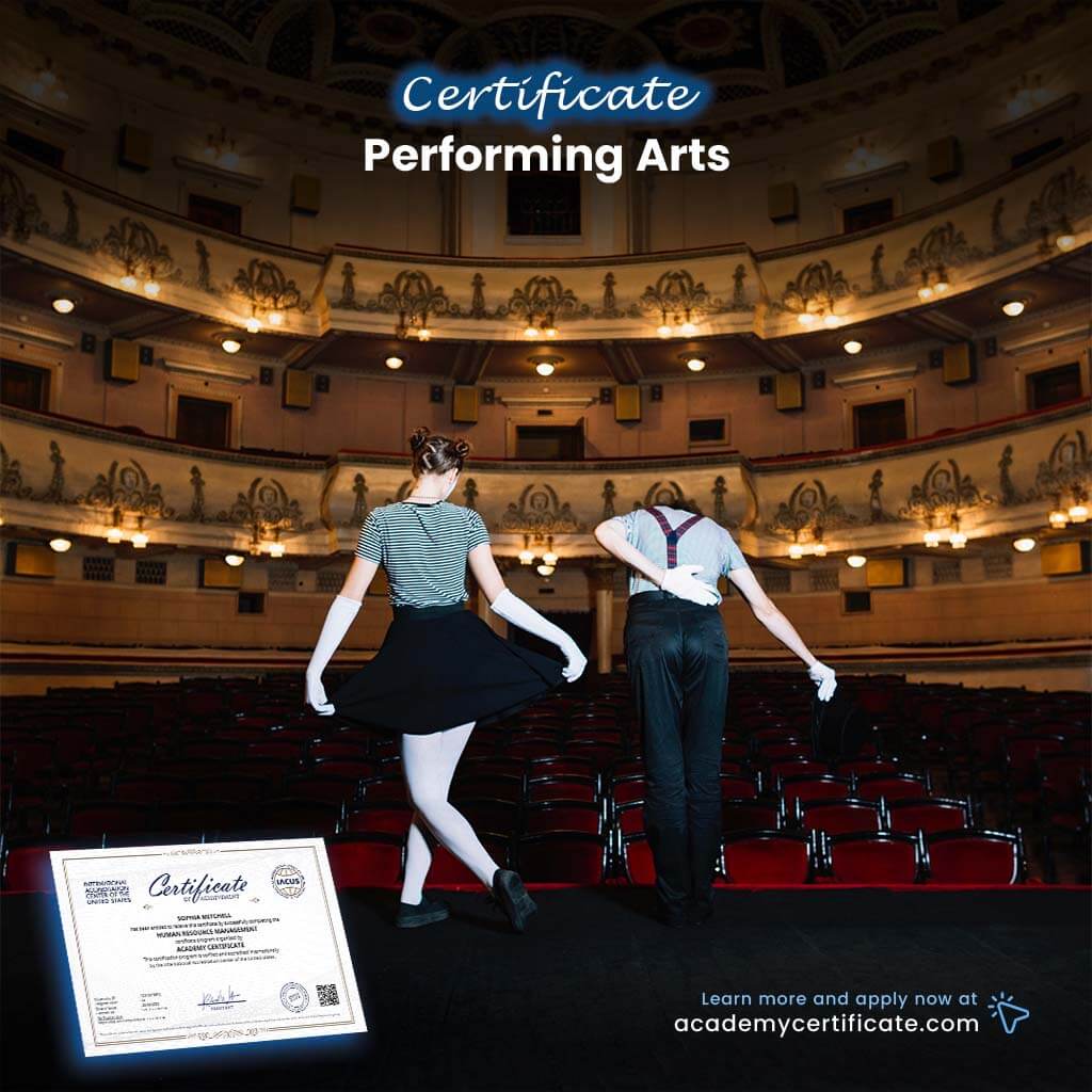 Performing Arts Certificate