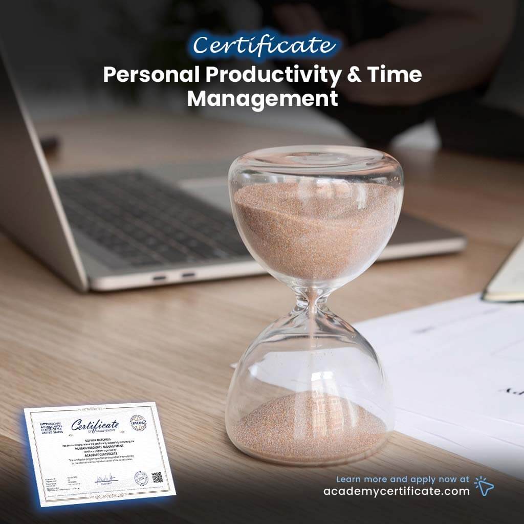 Personal Productivity & Time Management Certificate