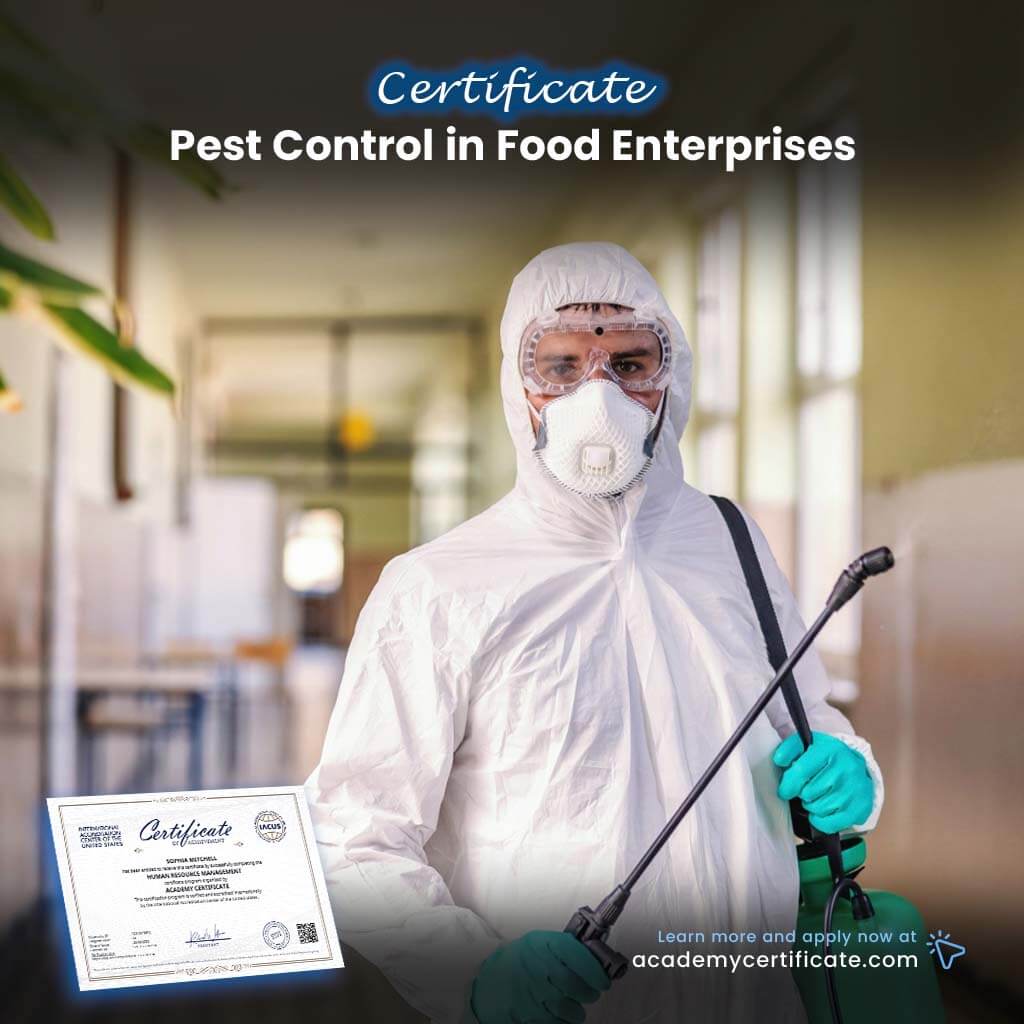 Pest Control in Food Enterprises Certificate