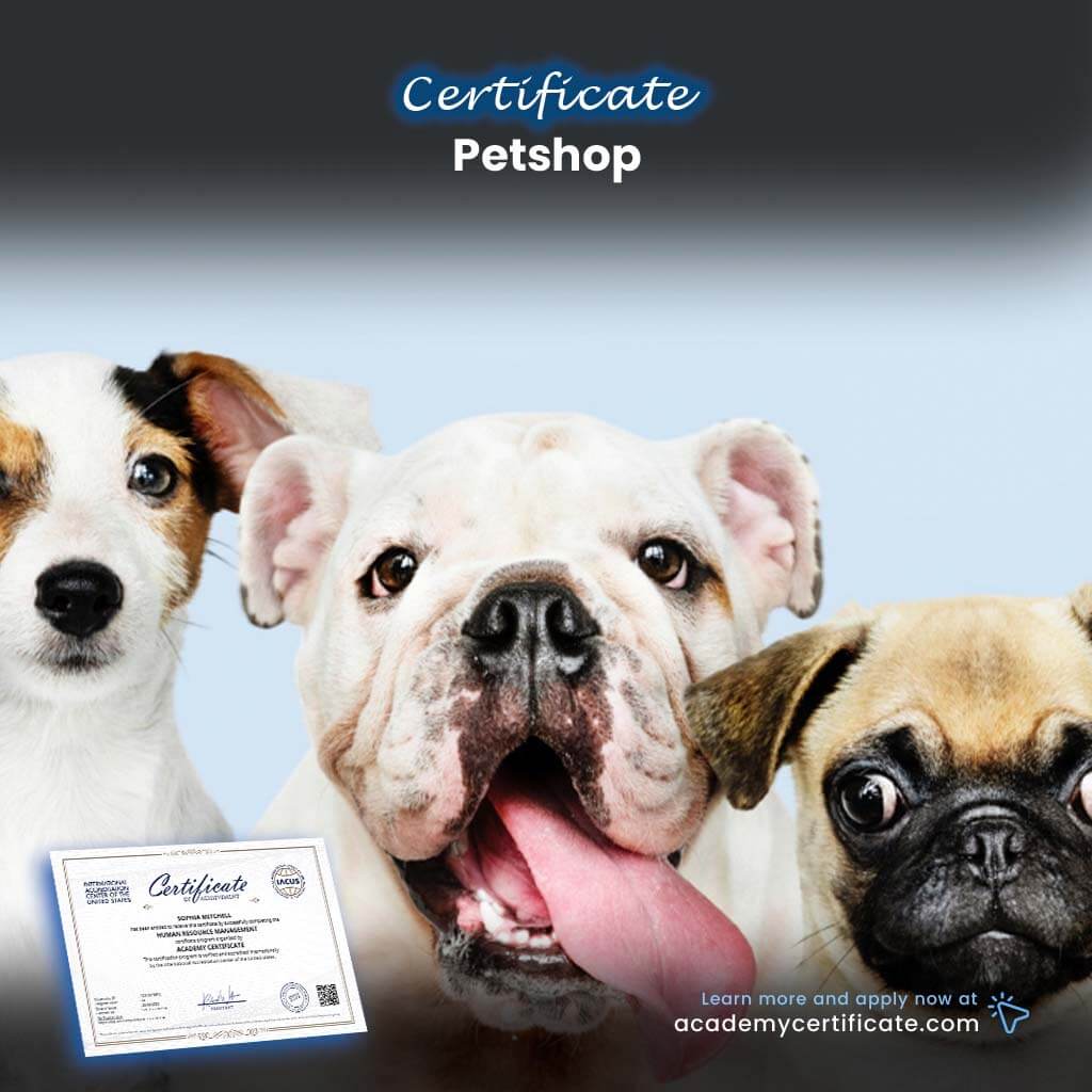 Petshop Certificate
