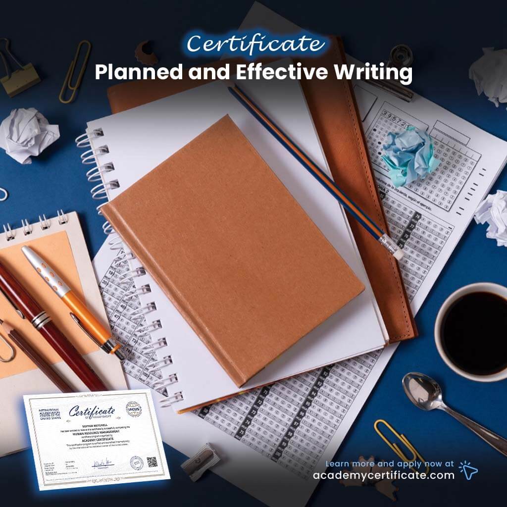 Planned and Effective Writing Certificate
