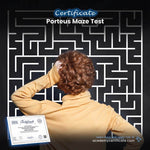 Porteus Maze Test Certificate