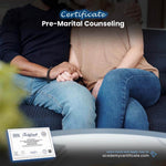 شهادة الاستشارة قبل الزواج