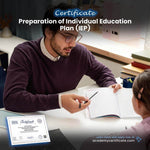 Preparation of Individual Education Plan (IEP) Certificate