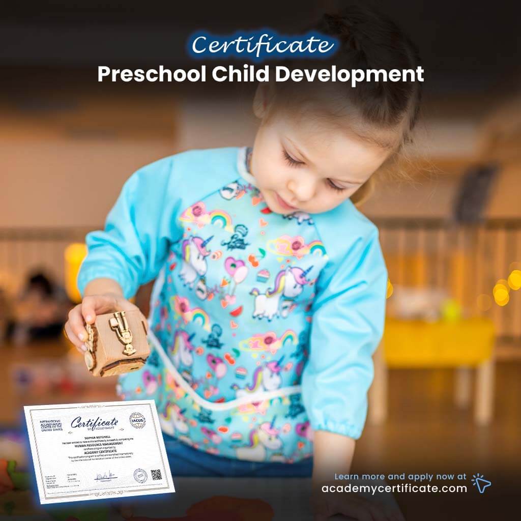 Preschool Child Development Certificate