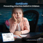 Preventing Attention Deficit in Children Certificate