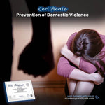 Prevention of Domestic Violence Certificate