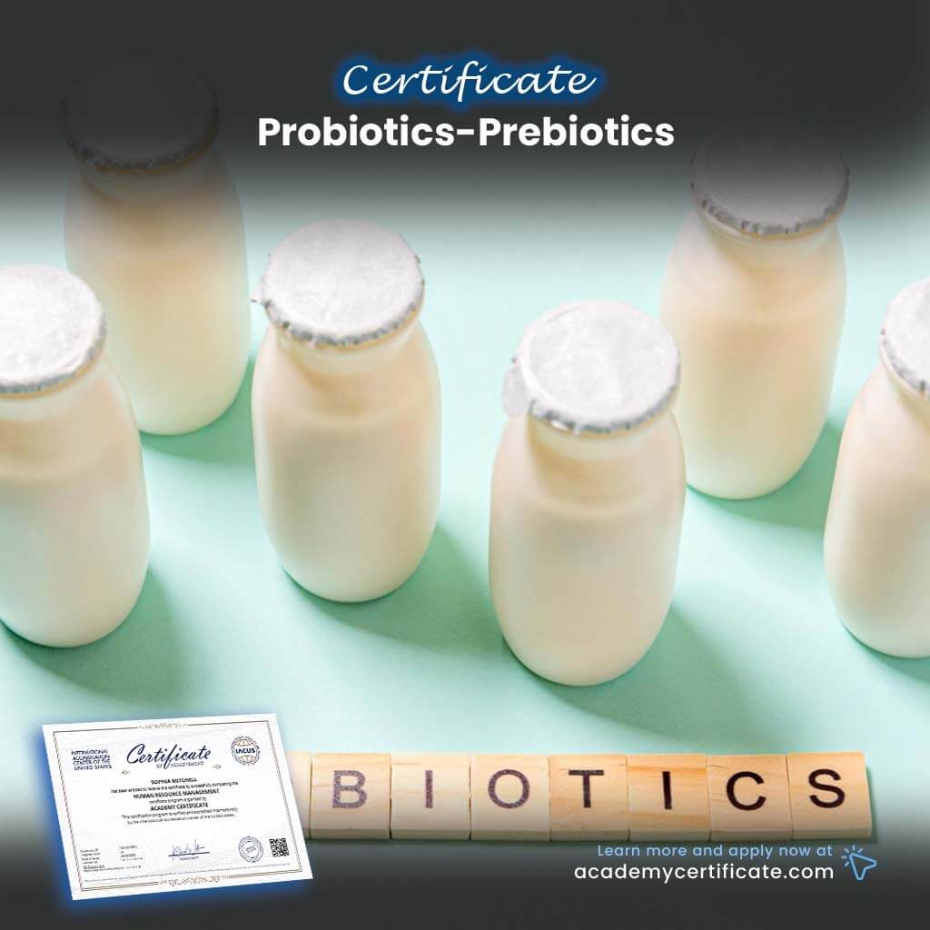 Probiotics-Prebiotics Certificate