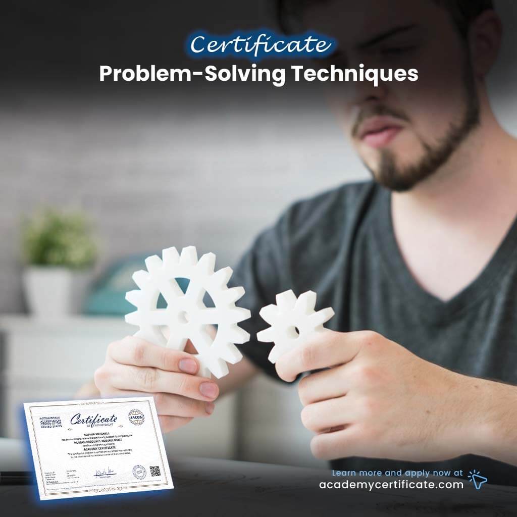 Problem-Solving Techniques Certificate