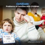 Problems of Families with Children Certificate