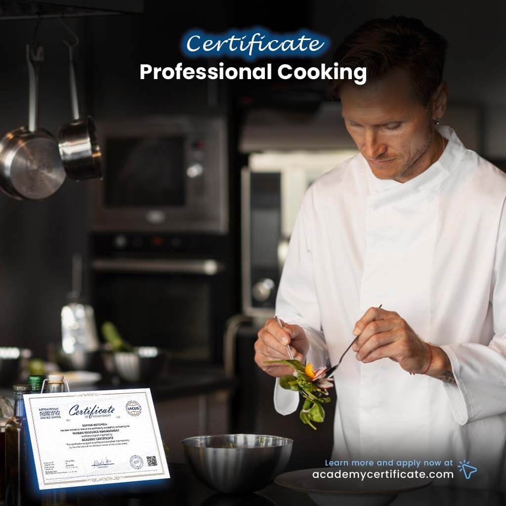 Professional Cooking Certificate