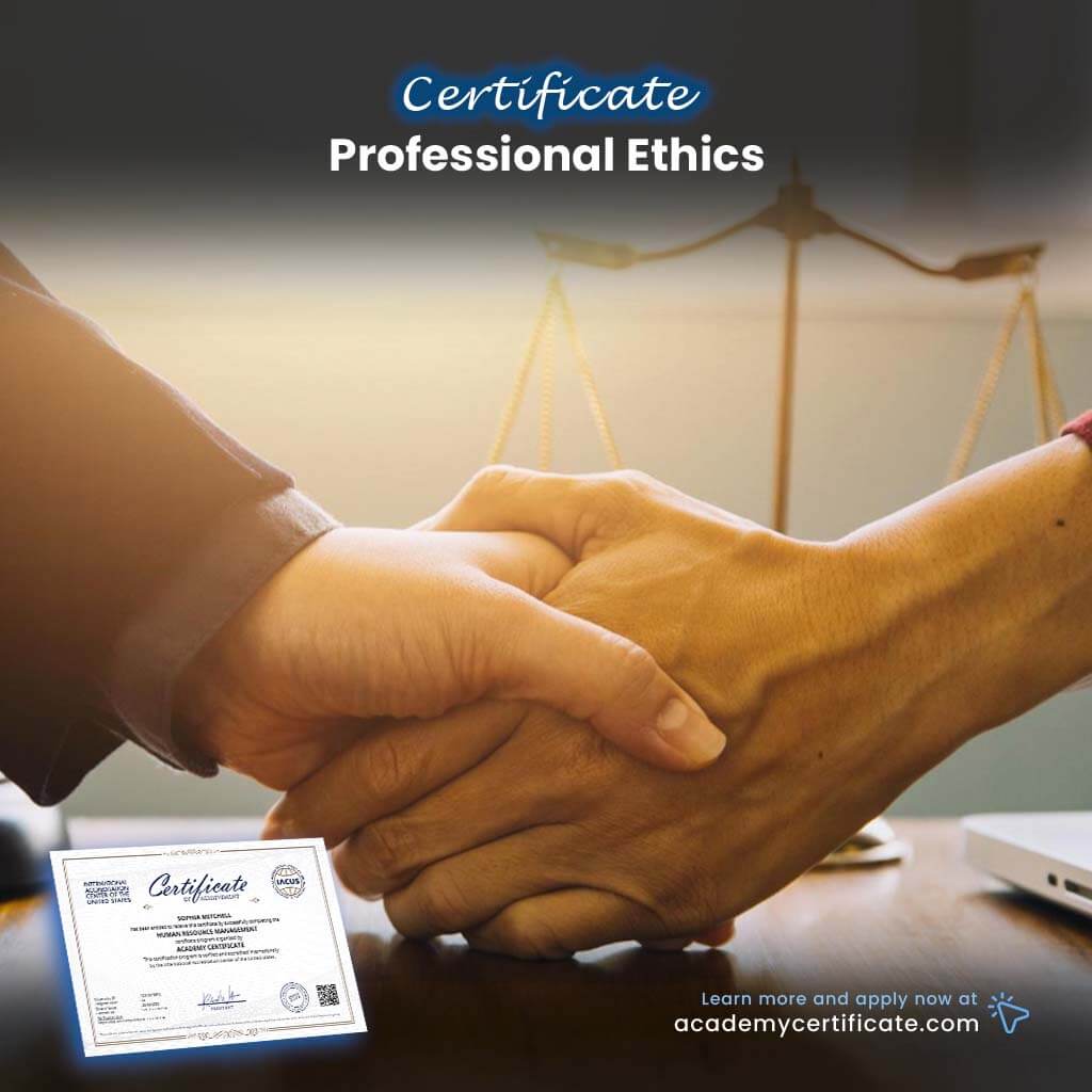 شهادة أخلاقيات المهنة