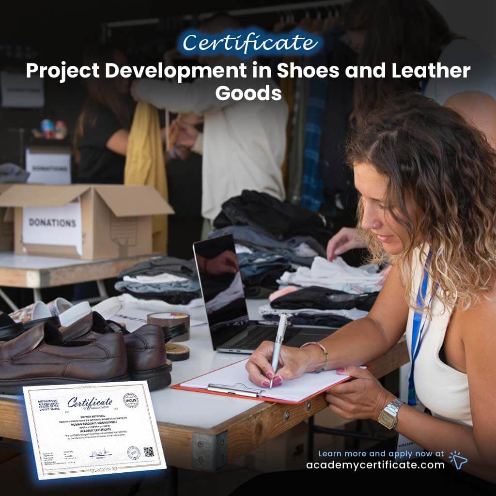 Project Development in Shoes and Leather Goods Certificate