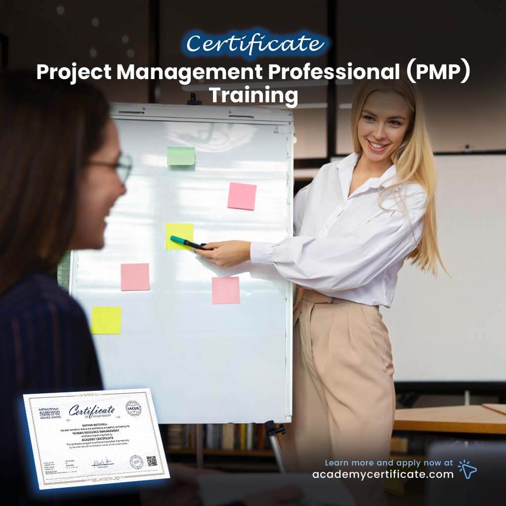 Project Management Professional (PMP) Training Certificate