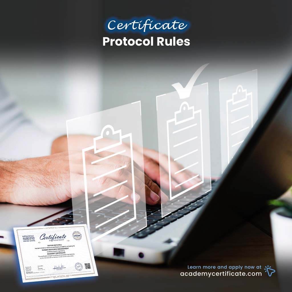 Protocol Rules Certificate