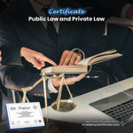 Public Law and Private Law Certificate