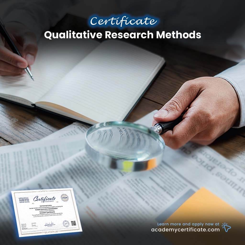 Qualitative Research Methods Certificate