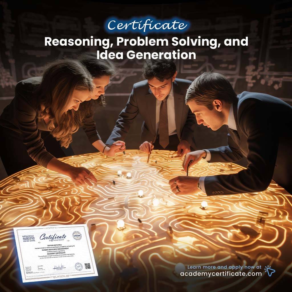 Reasoning, Problem Solving, and Idea Generation Certificate