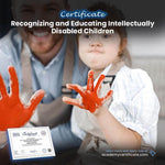 Recognizing and Educating Intellectually Disabled Children Certificate