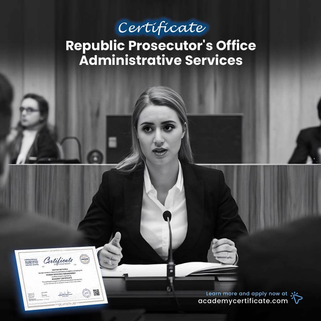 Republic Prosecutor’s Office Administrative Services Certificate