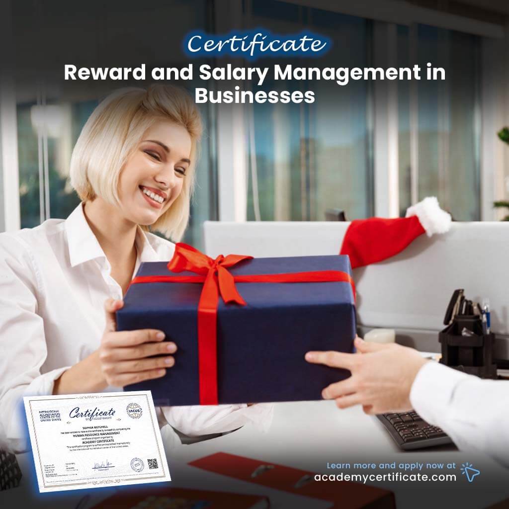 Reward and Salary Management in Businesses Certificate