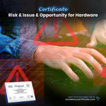 Risk & Issue & Opportunity for Hardware Certificate
