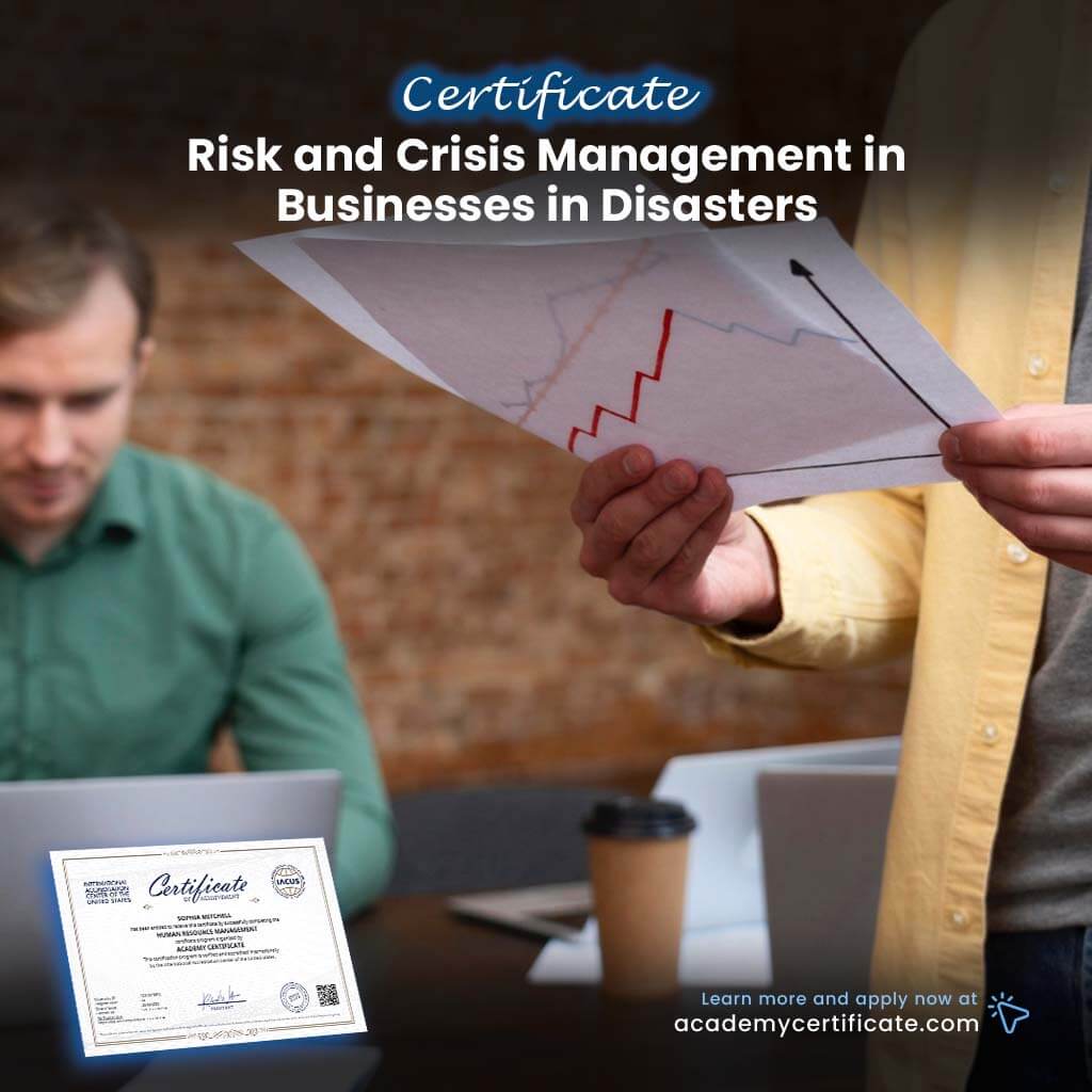 Risk and Crisis Management in Businesses in Disasters Certificate