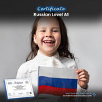 Russian Level A1 Certificate