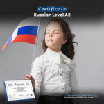 Russian Level A2 Certificate