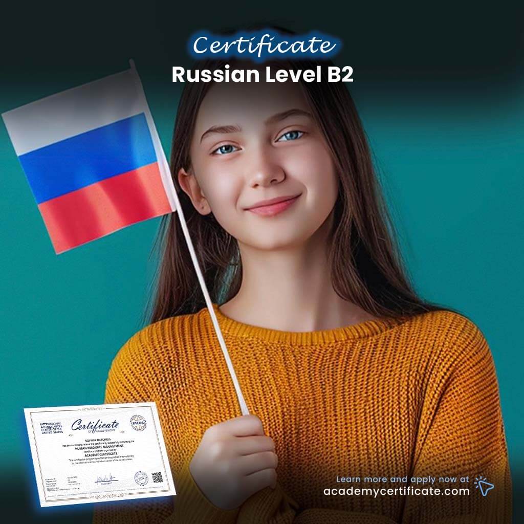 Russian Level B2 Certificate