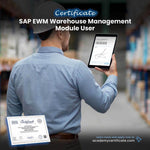 SAP EWM Warehouse Management Module User Certificate