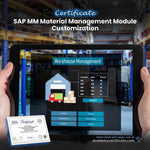 SAP MM Material Management Module Customization Certificate