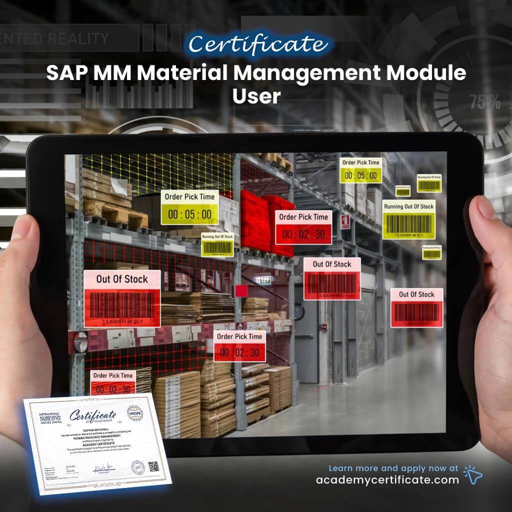 SAP MM Material Management Module User Certificate