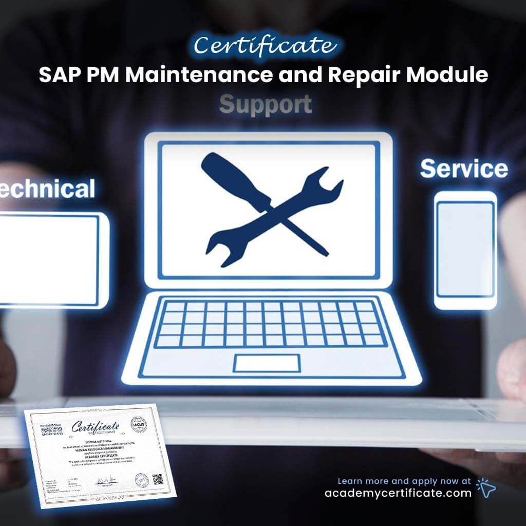 SAP PM Maintenance and Repair Module Certificate