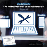SAP PM Maintenance and Repair Module Certificate