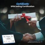 SPIN Selling Certification Certificate