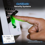 Security Systems Certificate