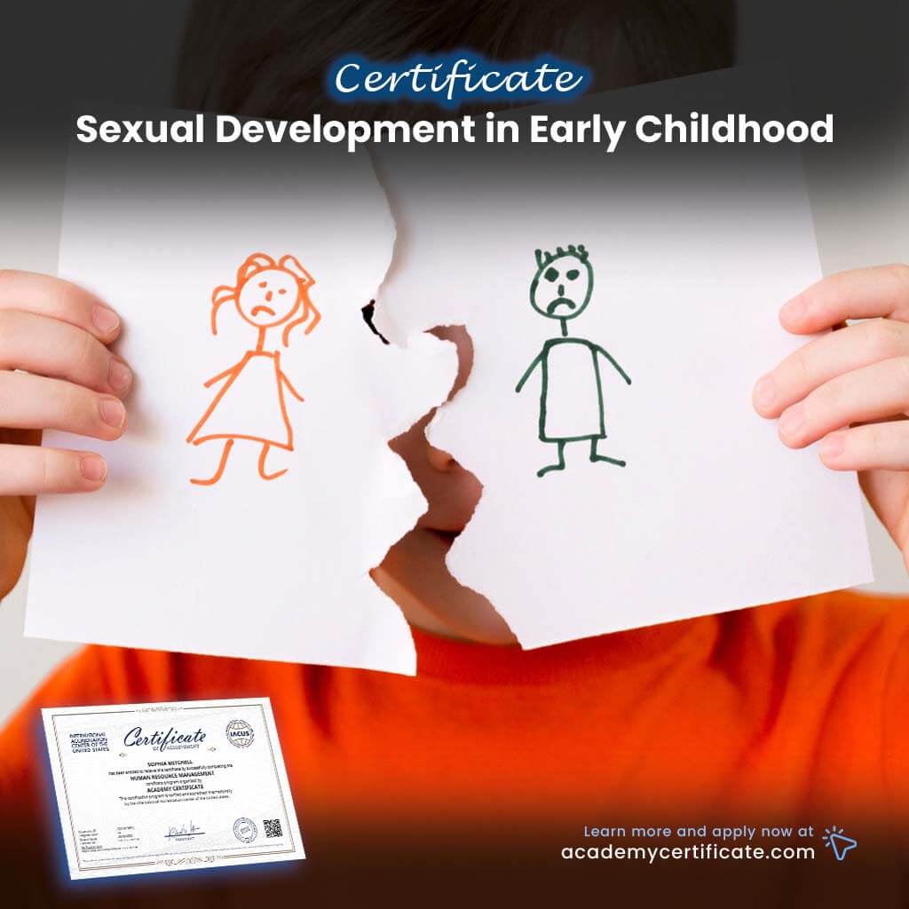 Sexual Development in Early Childhood Certificate