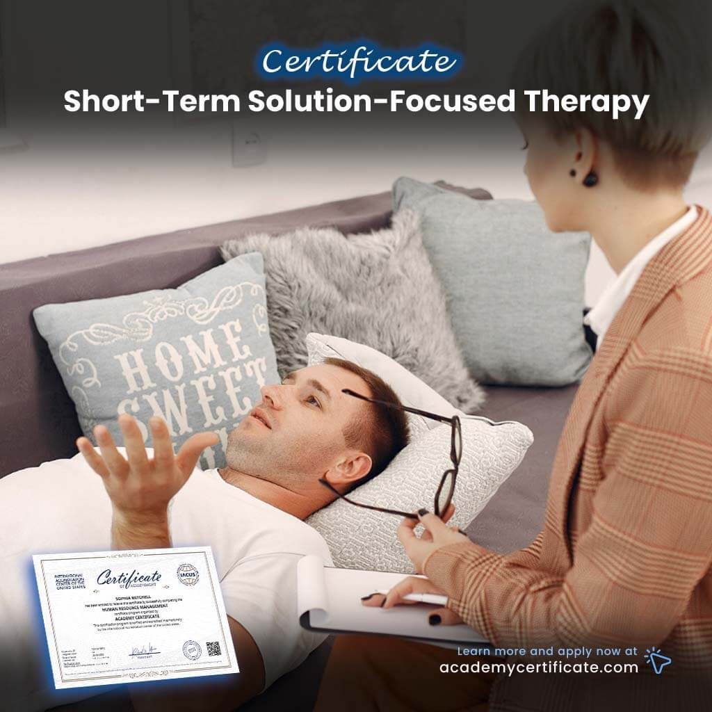 Short-Term Solution-Focused Therapy Certificate