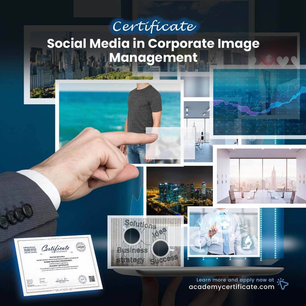 Social Media in Corporate Image Management Certificate
