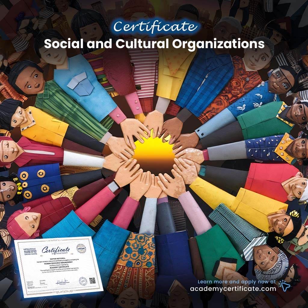 Social and Cultural Organizations Certificate