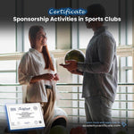 Sponsorship Activities in Sports Clubs Certificate