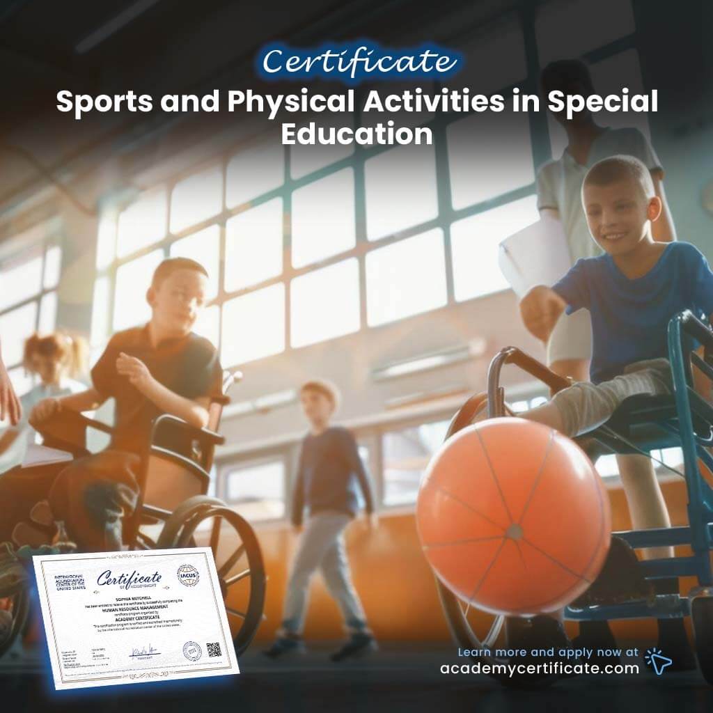 Sports and Physical Activities in Special Education Certificate